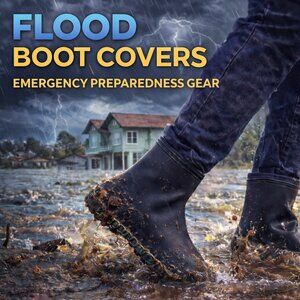 Waterproof Boot & Shoe Covers – Flood, Storm & Disaster Ready